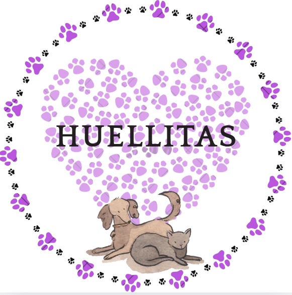 Logo de Huellitas, una plataforma para la adopción responsable de perros